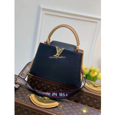 LOUIS VUITTON-M58608 루이비통 블랙/브라운 카퓌신 MM