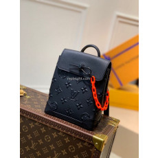 LOUIS VUITTON-M58707 루이비통 블랙 모노그램 패턴 스티머 XS