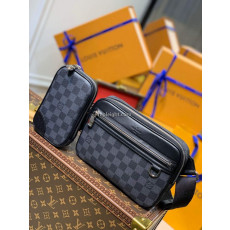 LOUIS VUITTON-N50018 루이비통 다미에 그라파이트 스캇 메신저 백