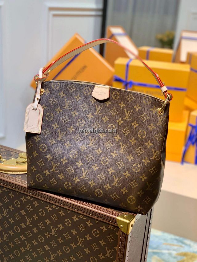 LOUIS VUITTON-M43701 루이비통 모노그램 그레이스풀 호보백 PM