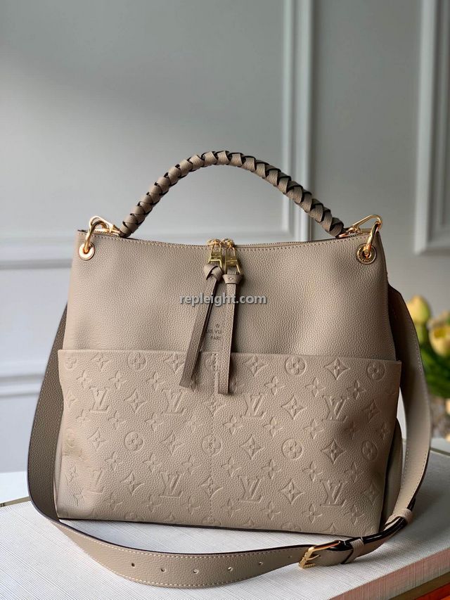 LOUIS VUITTON-M45523 루이비통 모노그램 앙프렝뜨 레더 터틀도브 마이다 호보백