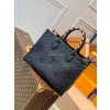 LOUIS VUITTON-M58522 루이비통 블랙 모노그램 앙프렝뜨 온더고 MM