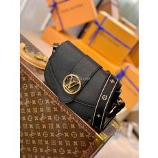 LOUIS VUITTON-M58967 루이비통 블랙 퐁 뇌프 소프트 MM