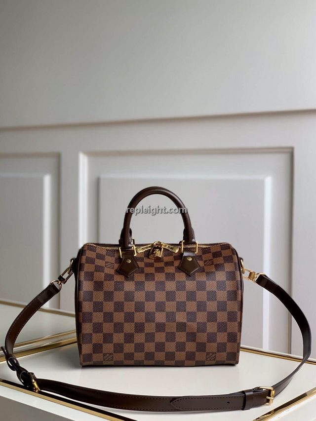 LOUIS VUITTON-N41368 루이비통 다미에 에벤 스피디 반둘리에 25