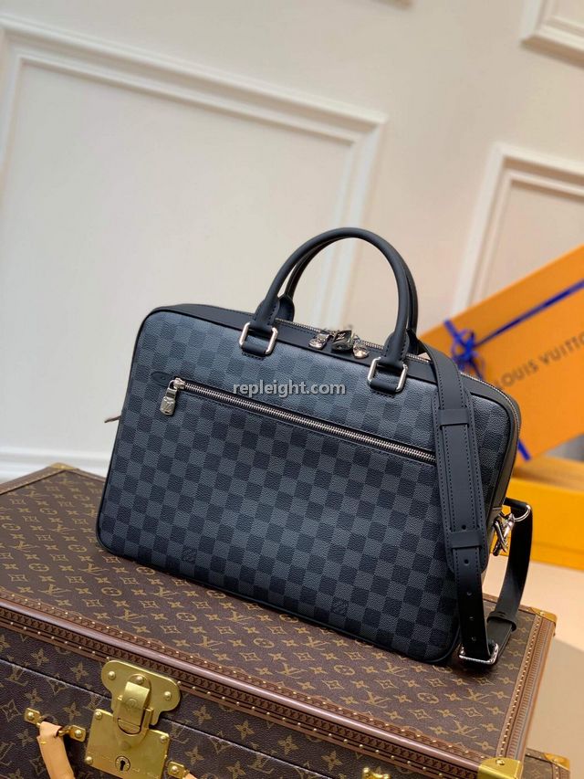 LOUIS VUITTON-N50200 루이비통 다미에 그라파이트 포르트-도큐멍 비즈니스 MM