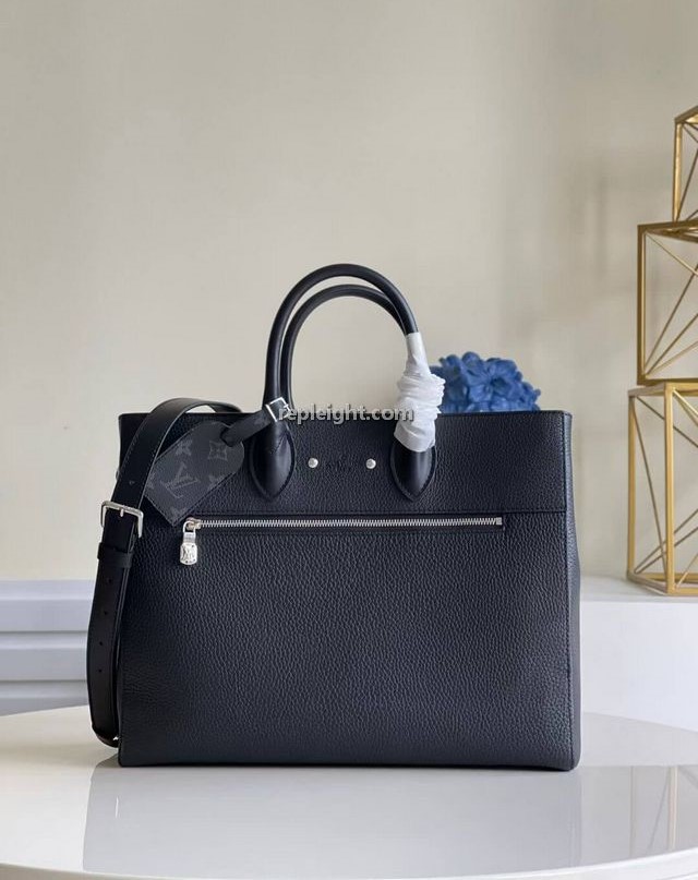 LOUIS VUITTON-M55732 루이비통 블랙 토뤼옹 가죽 카바스 비즈니스