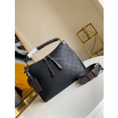 LOUIS VUITTON-M56073 루이비통 블랙 보부르 호보백 MM