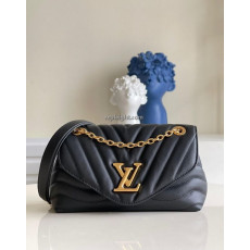 LOUIS VUITTON-M58552 루이비통 블랙 LV 뉴 웨이브 체인 백