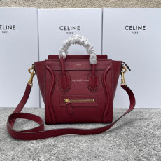 CELINE-189243 셀린느 버건디 나노 LUGGAGE 러기지 백