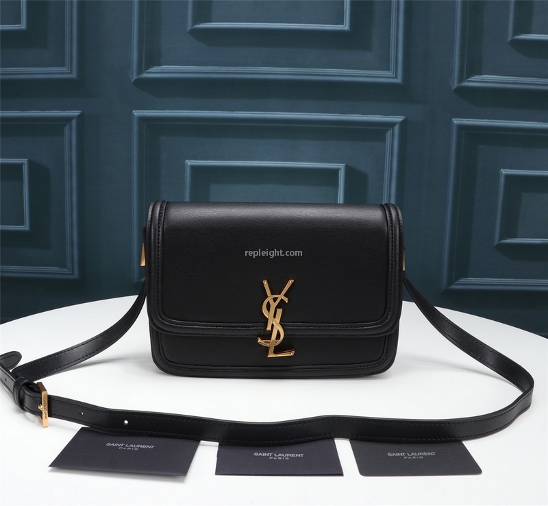 SAINT LAURENT-6343050 생 로랑 블랙 솔페리노 미디엄 샤첼 백