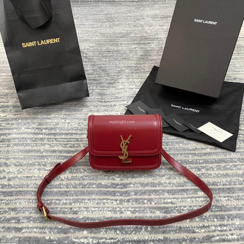 SAINT LAURENT-6343060 생로랑 레드 솔페리노 스몰 샤첼 백