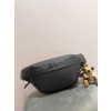 BURBERRY-80365551 버버리 블랙 호스페리 프린트 코팅 캔버스 쏘니 범 백