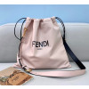 FENDI-8BT338 펜디 핑크 팩 미디엄 파우치 백