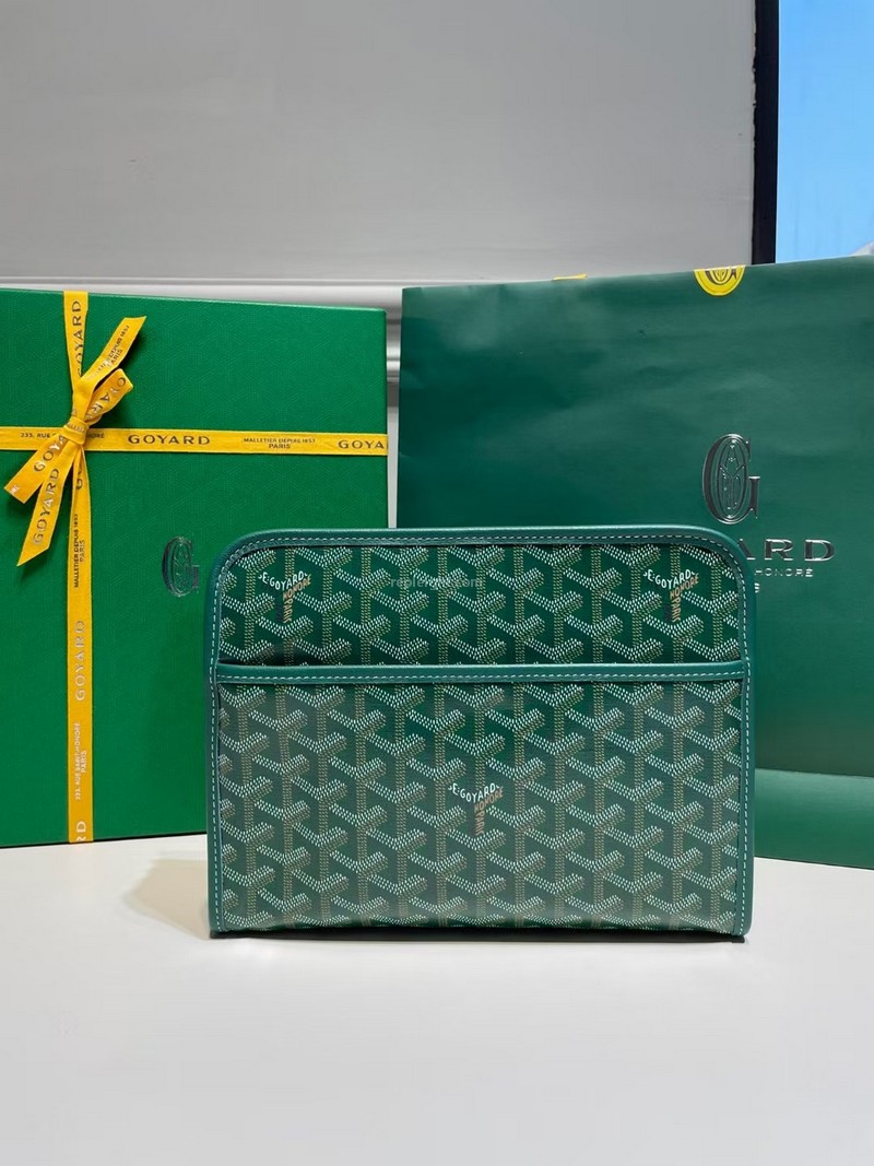 GOYARD-고야드  그린 쥬방스 JOUVENCE MM 이브닝 클러치백