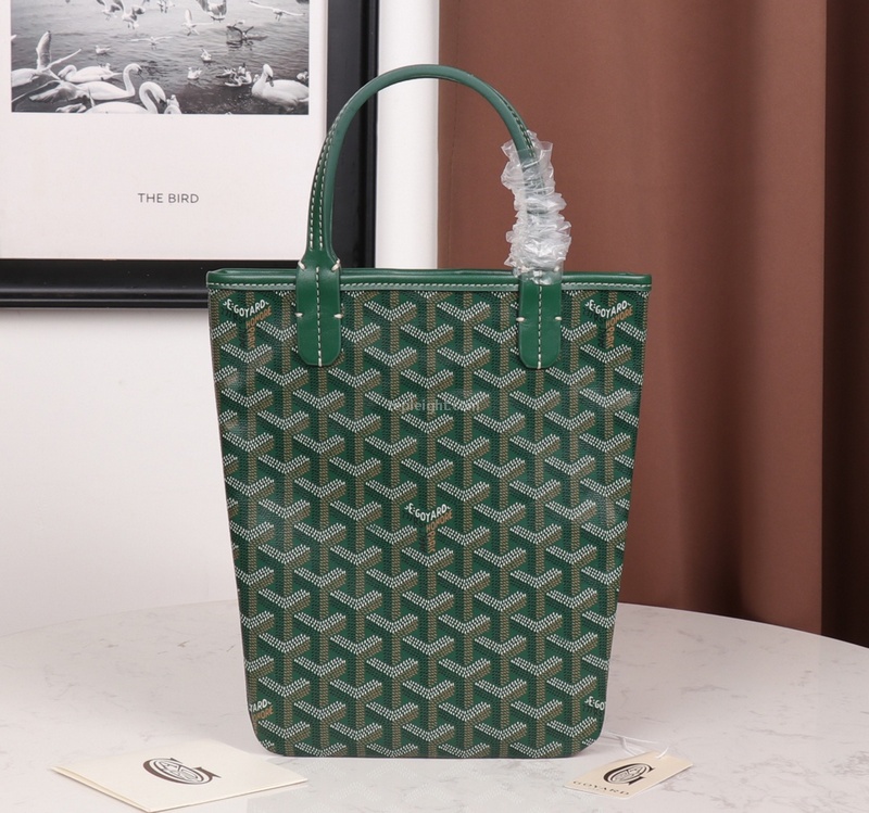 GOYARD-yel626 고야드 그린 미니 포아티에 토트백