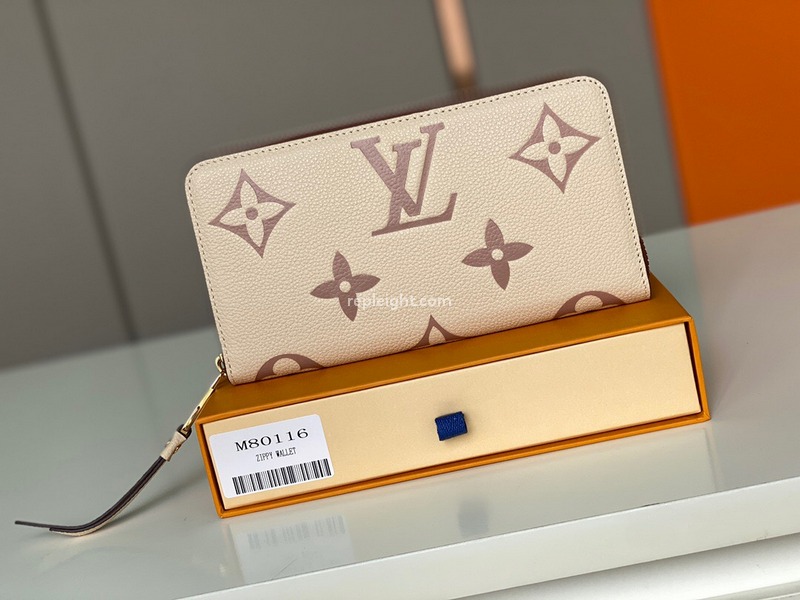 LOUIS VUITTON-M80116 루이비통 크림 모노그램 앙프렝뜨 지피 월릿