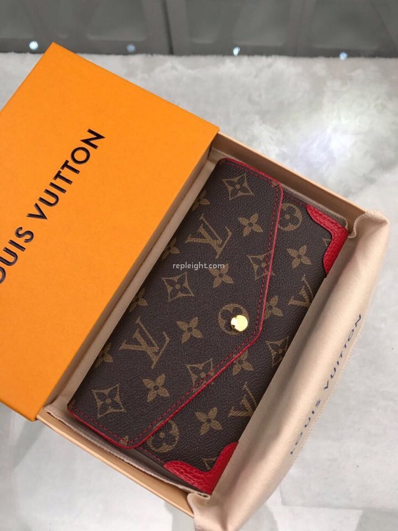 LOUIS VUITTON-M61184 루이비통 모노그램 사라 월릿 레티로 Cherry