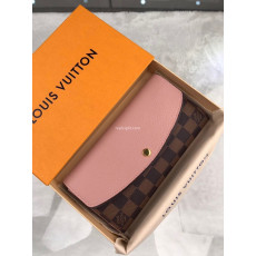 LOUIS VUITTON-N61262 루이비통 다미에 에벤 핑크 노르망디 월릿