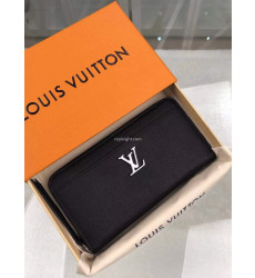 LOUIS VUITTON-M62622 루이비통 블랙 송아지 가죽 지피 락미 월릿