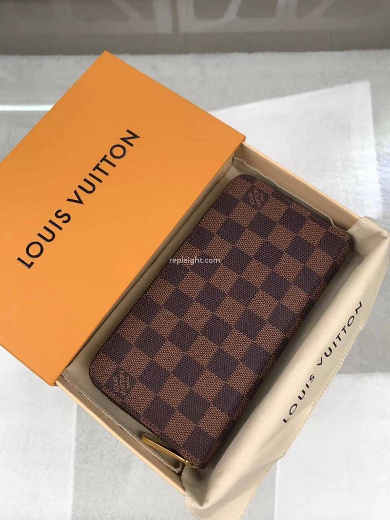 LOUIS VUITTON-N41661 루이비통 다미에 에벤 지피 월릿