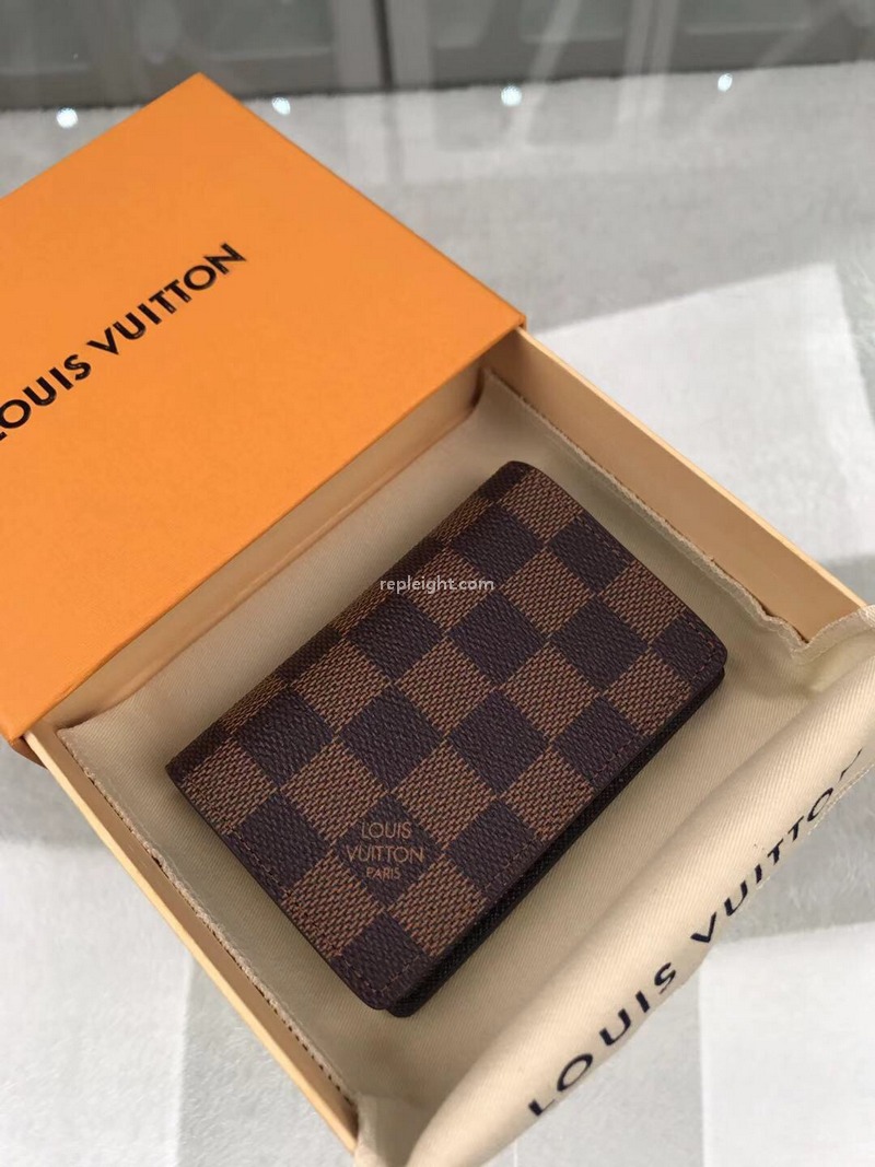 LOUIS VUITTON-N63145 루이비통 다미에 에벤 포켓 오거나이저