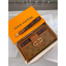 LOUIS VUITTON-M69162 루이비통 모노그램 리버스 도핀 지피 롱 월릿