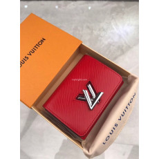 LOUIS VUITTON-M64413 루이비통 에삐 레더 트위스트 컴팩트 월릿 Coquelicot