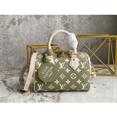 LOUIS VUITTON-M46118 루이비통 카키 모노그램 앙프렝뜨 스피디 반둘리에 20