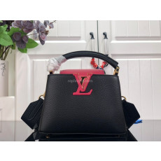 LOUIS VUITTON-M59882 루이비통 블랙 토뤼옹 카퓌신 MM