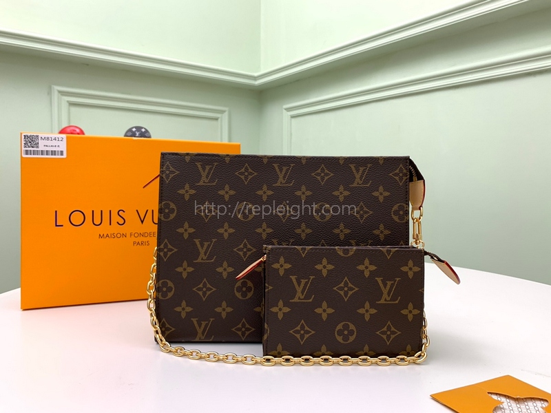 LOUIS VUITTON-M81412 루이비통 토일레트리 파우치 온 체인