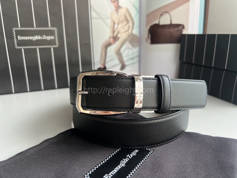 ZEGNA-20500070-제냐 남성 소가죽 벨트 3.5CM