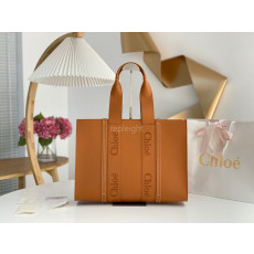 CHLOE - 끌로에 Large woody tote bag