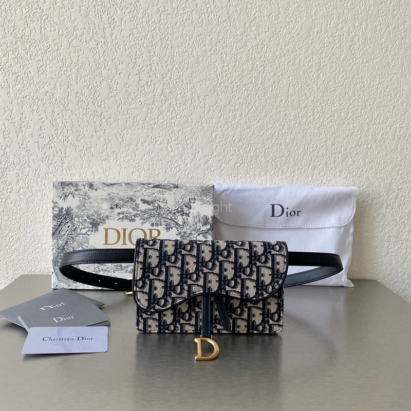 DIOR-SADDLE 벨트 파우치 S5619CTZQ_M928