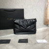 YSL-5774761EL081000 퀼트 램스킨 루루 퍼퍼 스몰백