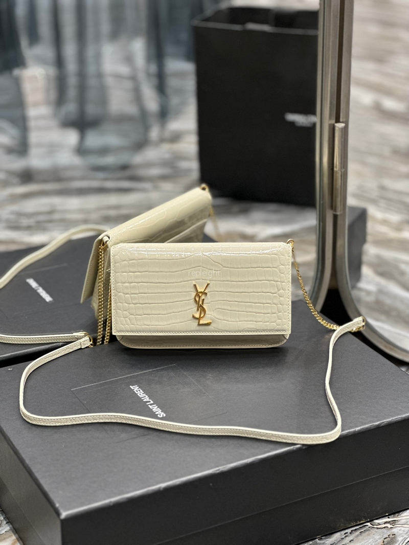 YSL-635095DND1J9207 스트랩 모노그램 폰 홀더