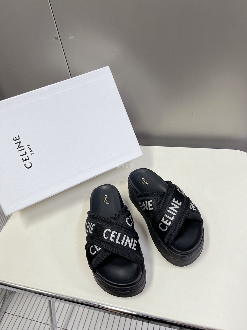 셀린느- CELINE 354412276C.38AB CELINE BLOCK SLIDE