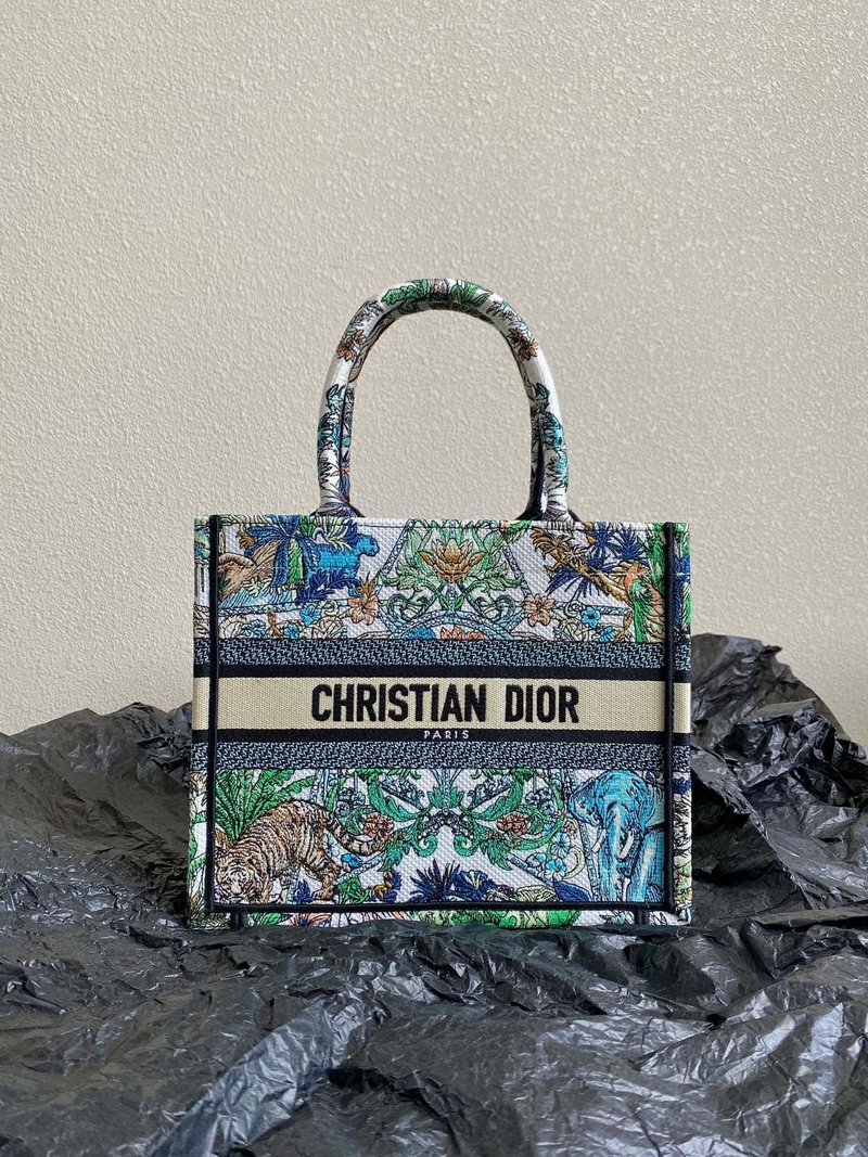 DIOR- M1295  스몰 디올 북 토트