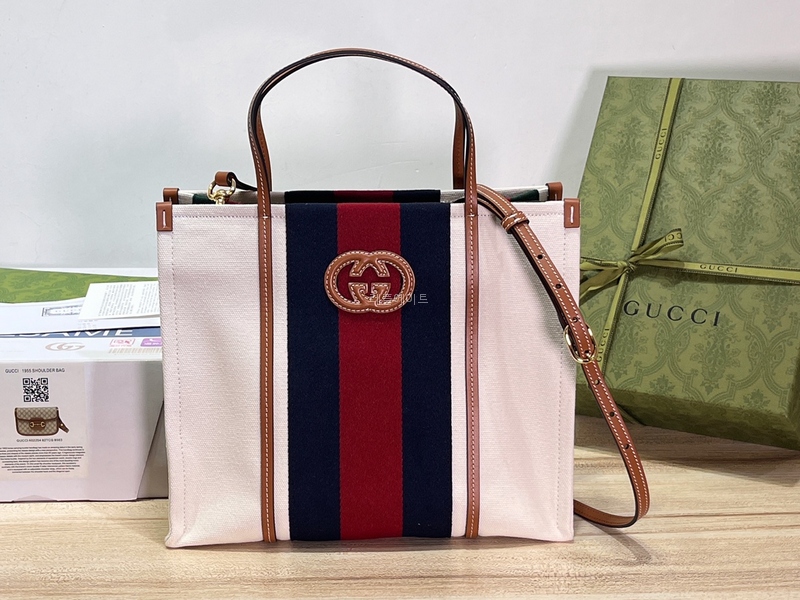 GUCCI-727721 FABCL 9553 미디엄 인터로킹 G 토트백