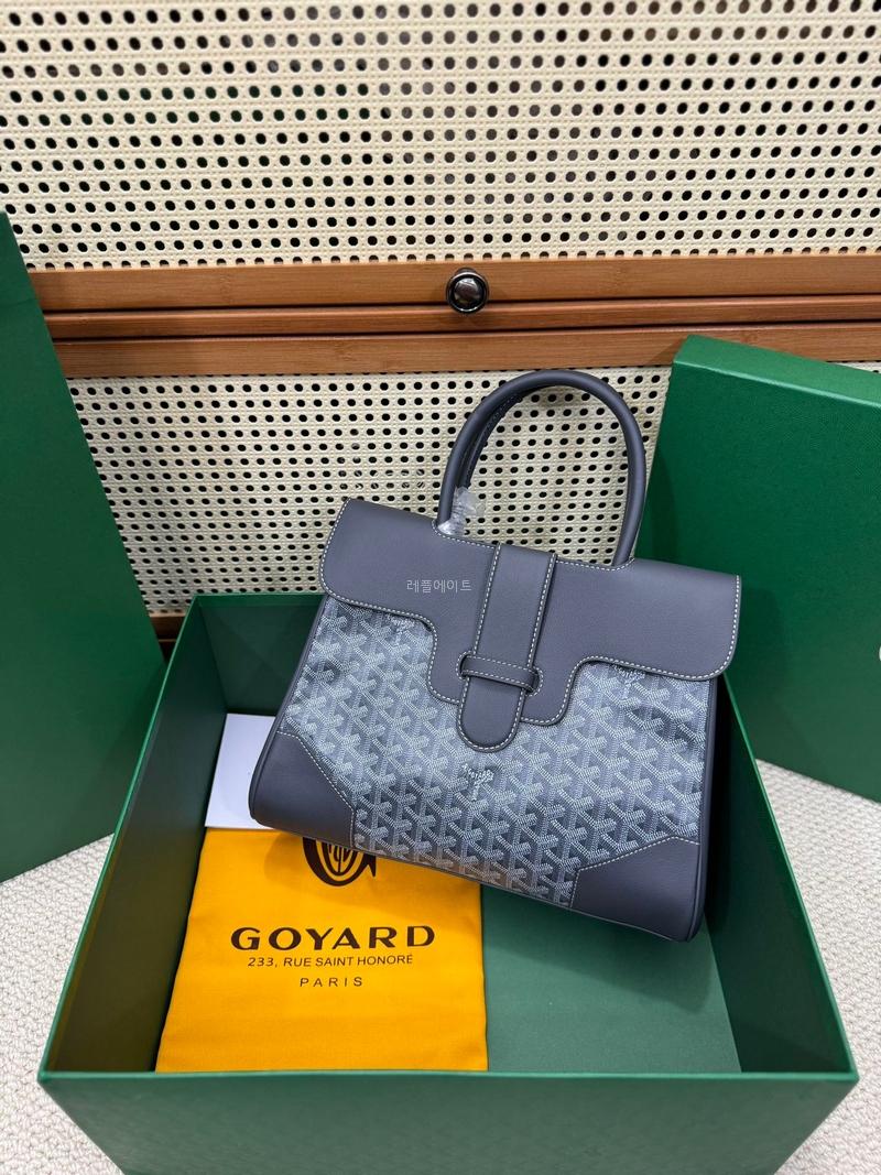 GOYARD-고야드 카바스 사이공 토트 백 (6)