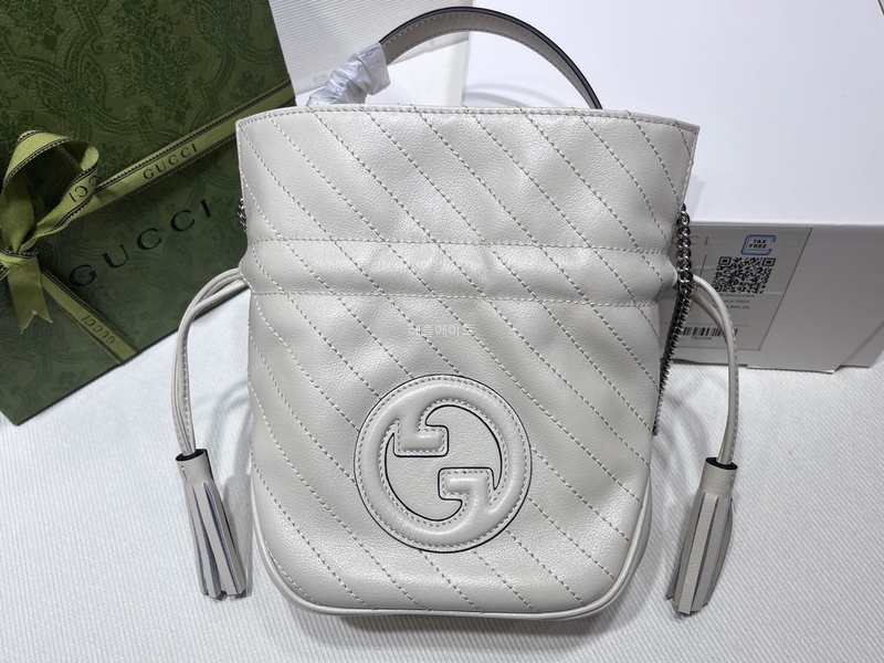 GUCCI- 구찌 760313 AACP7 9022 [구찌 블론디] 미니 버킷백