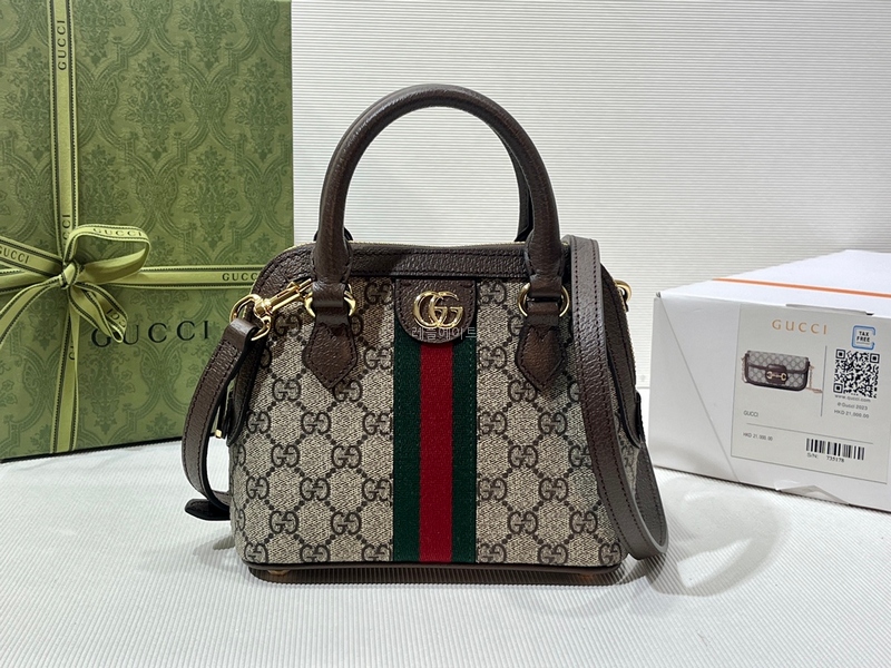 GUCCI- 구찌 772216 96IWG 8745 [오피디아] GG 미니 탑 핸들백