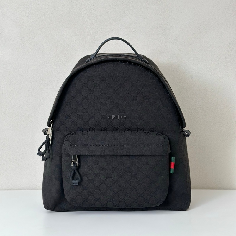 GUCCI-구찌 824624 FAEHZ 1042 GG 캔버스 미디엄 백팩