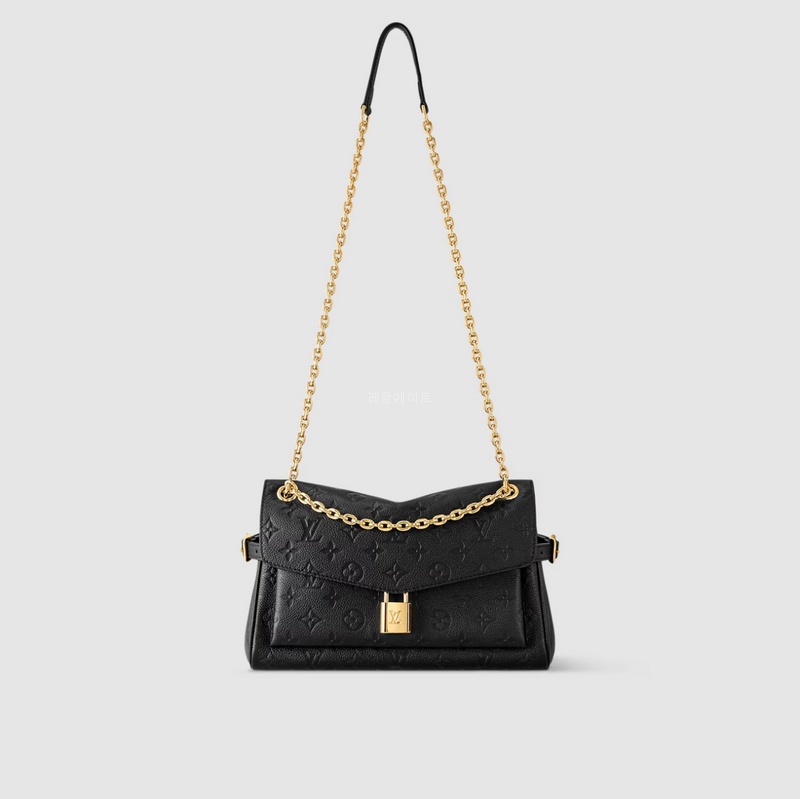 LOUIS VUITTON-루이비통 M14604 블랙 모노그램 앙프렝뜨 애니타임 플랩 백